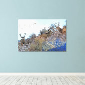 フォトショップアート キャンバスプリント (インサイチュ (ウッドフロア))