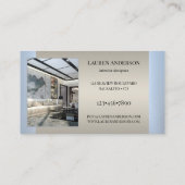 フォトショーケースインテリアデザイナー 名刺 (裏面)