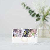 フォトショーケース写真名刺 名刺 (スタンド正面)