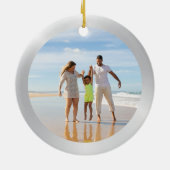 フォトシルバーカメ | メレカリキマカ | セラミックオーナメント (裏面)