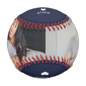 フォトシンプルタイプライタ文字 |父の日 野球ボール (正面)