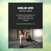 フォトジカスタムムビジネスグレー ウィンドウサイン (シート3)