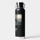 フォトジカスタムムビジネスグレー ウォーターボトル (背面)