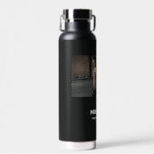 フォトジカスタムムビジネスグレー ウォーターボトル (正面)