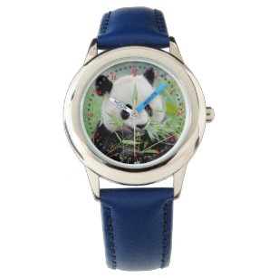 フォトジャイアントパンダを見る。パンダが出る。 腕時計