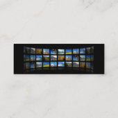 フォトジャーナリスト名刺 スキニー名刺 (裏面)