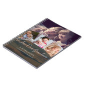 フォトジャーナルおばあちゃんカスタムおじいちゃんギフトグランドキッド ノートブック (左側)