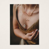 フォトジュエリーネックレスディスプレイカード (正面)