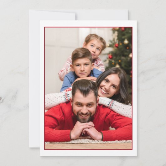 フォトジョイモノグラムクリスマスフローラ 案内状 (裏面)