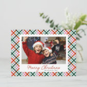 フォトジンガモダンムメリークリスマスカード シーズンカード (スタンド正面)