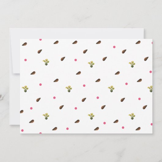 フォトスイカ誕生日の招待1歳の誕生日 招待状 (裏面)