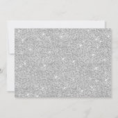 フォトスイート16誕生日-キスパープルシルバー 招待状 (裏面)