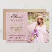 フォトスイート16誕生日 セーブザデート (正面/裏面)