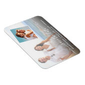 フォトスエレガントクリプト(ハート付き) モダン マグネット (右側)