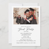 フォトスエレガントクリプトRN看護卒業パーティー 招待状 (裏面)