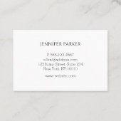 フォトスカイVisittenkarte名刺 名刺 (裏面)