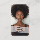 フォトスキャン可能なQR 名刺 (正面)