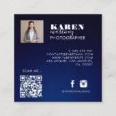 フォトスクウェア名刺 スクエア名刺 (裏面)