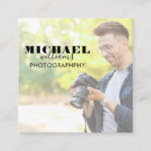 フォトスクウェア名刺 スクエア名刺 (正面)