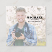 フォトスクウェア名刺 スクエア名刺 (正面)