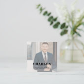 フォトスクウェア名刺 スクエア名刺 (スタンド正面)