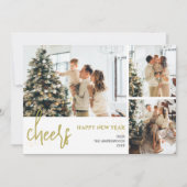 フォトスクエレガントリッモダント新年 シーズンカード (正面)