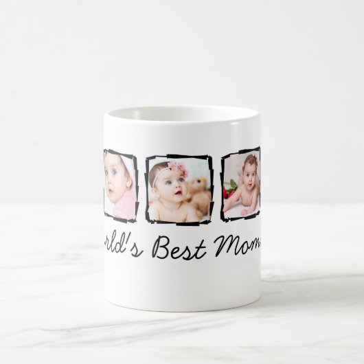 フォトスクライブパーソナライズされた最高のフレーム コーヒーマグカップ (中央)