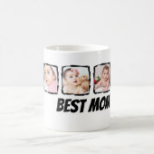 フォトスクライブフレームパーソナライズされた コーヒーマグカップ (中央)