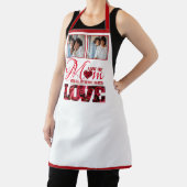 フォトスクリプスタイリッシュトエレガントモダンマザーズの日 エプロン (インサイチュ)