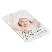 フォトスクリプトの誕生のお知らせ マグネット (右側)