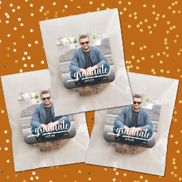 フォトスクリプトはっきりした大学院生 スクエアシール