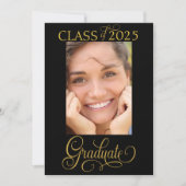 フォトスクリプトエレガントの大学院発表 招待状 (正面)