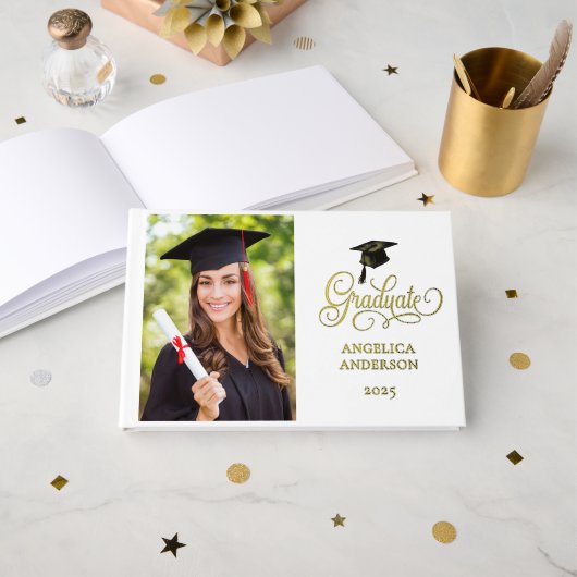 フォトスクリプトエレガント大学院フォイルゲストブック ゲストブック (正面見開き)