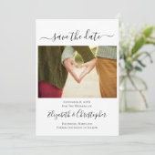 フォトスクリプト書道トレンディー セーブザデート (スタンド正面)