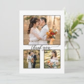 フォトスクリプト結婚のサンキューカード サンキューカード (スタンド正面)