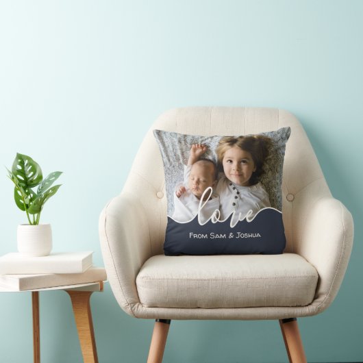 フォトスクリプパーソナライズされたトラブマザーズ日枕 クッション (椅子)