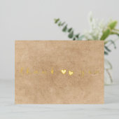 フォトスクリプミニマルトを追加素朴ありがとう 箔シーズンカード (立ち正面)