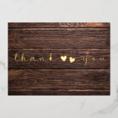 フォトスクリプミニマルトを追加素朴ありがとう 箔シーズンカード (正面)