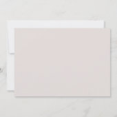 フォトスタイリッシュワイルドフラワー牧草地庭園卒業 案内状 (裏面)