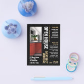 フォトスタイル不動産仲介業者オープンハ広告ウス チラシ (シングル)