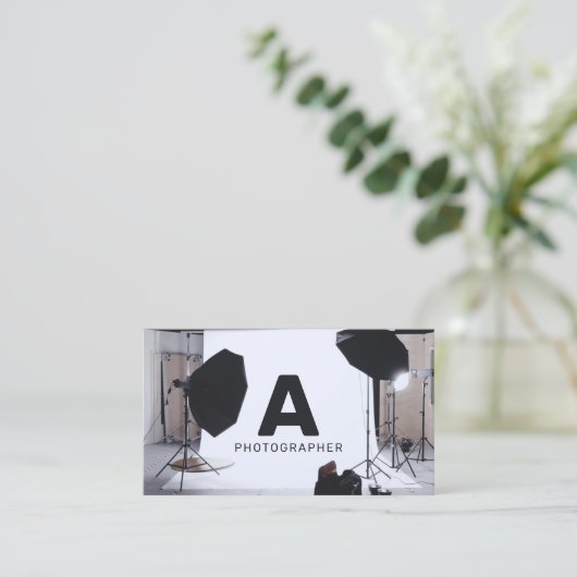 フォトスタジオセッシインスパイアョン 名刺 (スタンド正面)