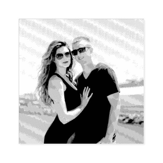 フォトスタンプの追加 ラバースタンプ (インプリント)