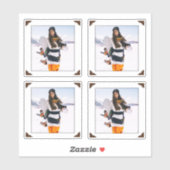 フォトスティッカービニール枠ポートレートコラージュ シール (シート)