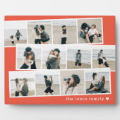 フォトストリップカスタムカラーデスクトッププラーク フォトプラーク (正面)