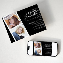 フォトストリップジョイント卒業招待状 招待状