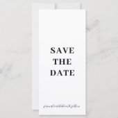 フォトストリップ日付カードを封筒で保存 (裏面)