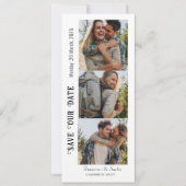 フォトストリップ セーブ・ザ・デート 招待状 (正面)