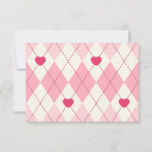 フォトストロベリーベリーファースト誕生日 サンキューカード (裏面)