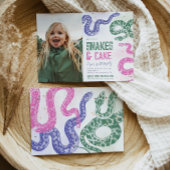 フォトスネガーリーーク誕生日招待状 招待状