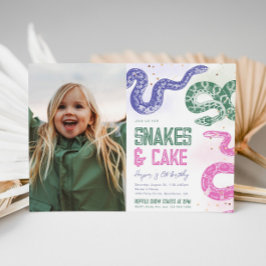 フォトスネガーリーーク誕生日招待状 招待状